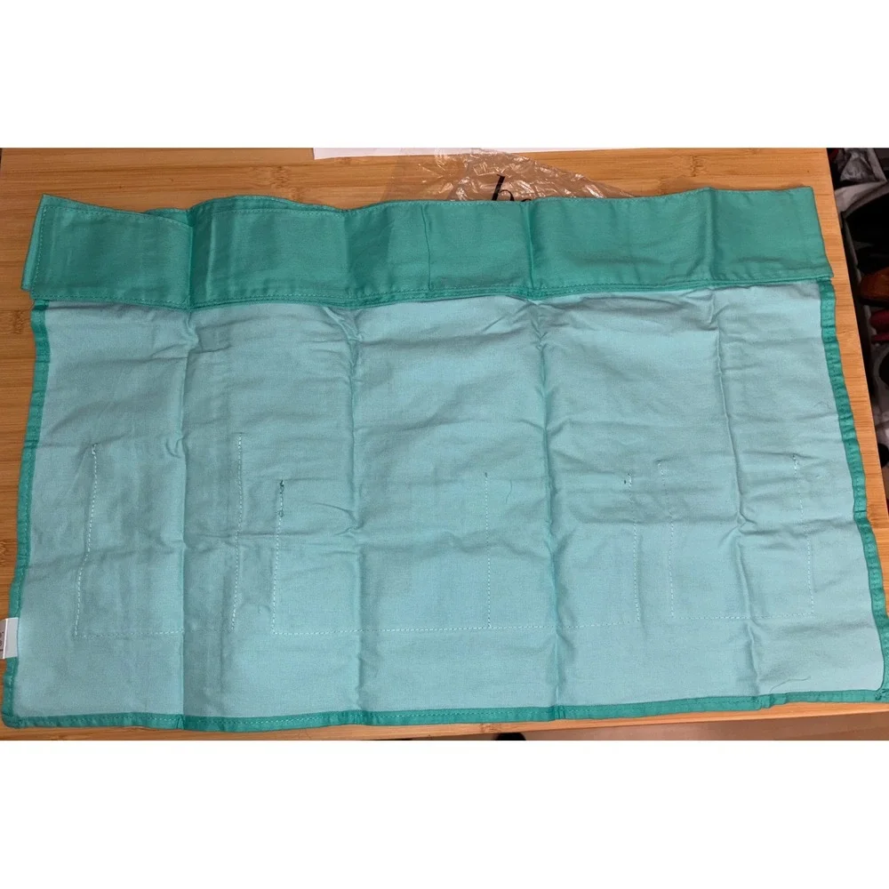Benefit Cosmetics The POREfessional Super Setter Makeup Artist Apron Teal NWT